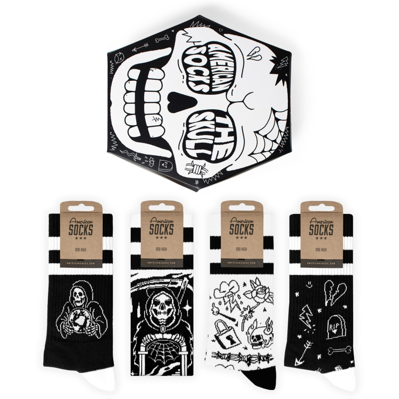 American Socks The Skull - Giftbox